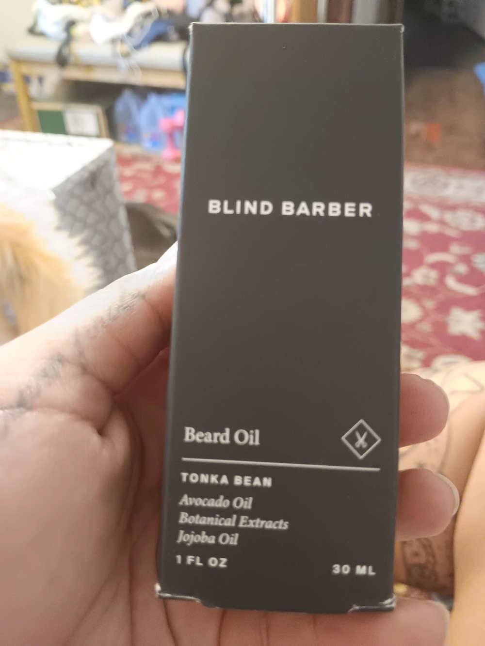 Ulta Beauty Blind Barber Tonka Bean Beard Oil - Black